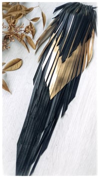 Image 4 of CROW KING necklace - Touch of Gold