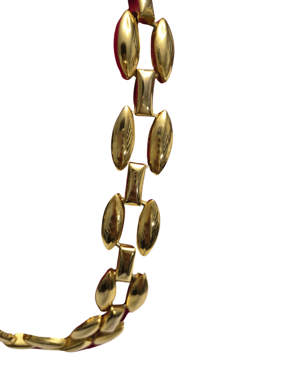 Image of Gold Link Vintage Necklace