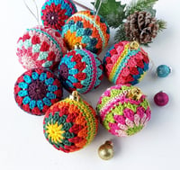 Image 3 of Axbridge Christmas bauble crocheting workshop Thursday December 19th 7-9pm