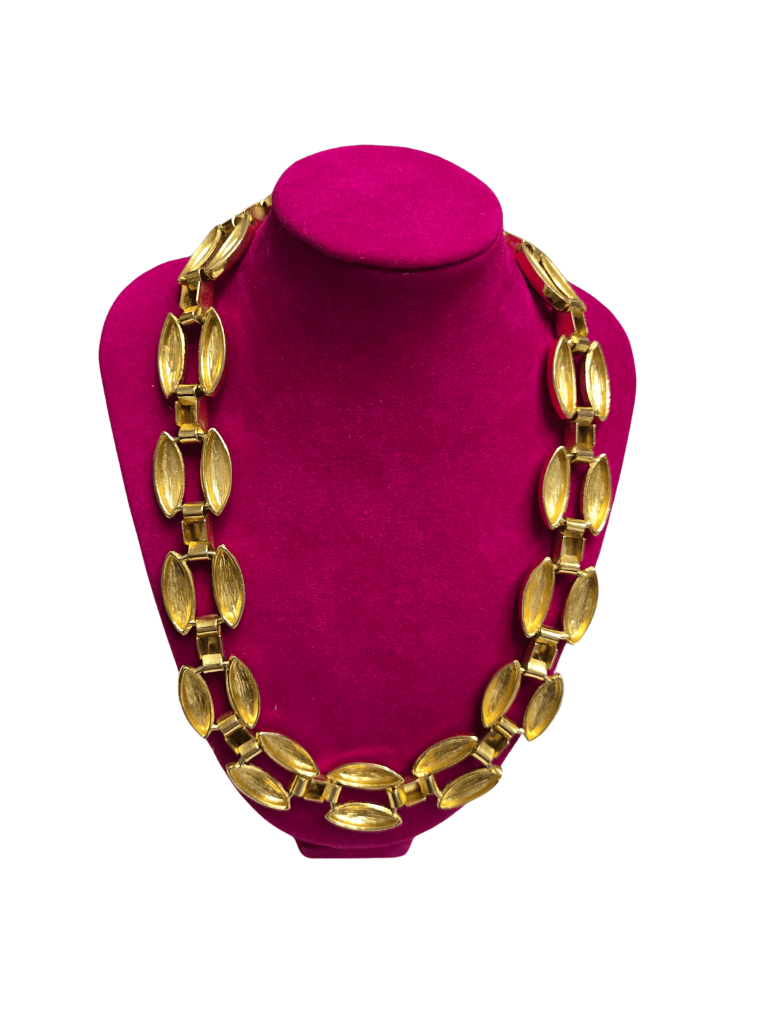 Image of Gold Link Vintage Necklace