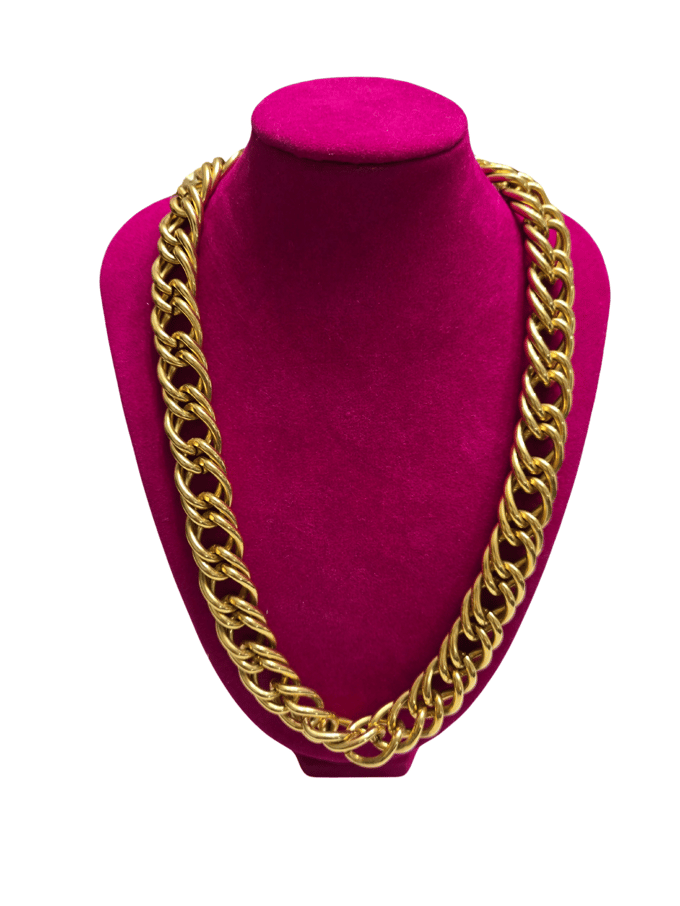 Image of Gold Linky Vintage Necklace 