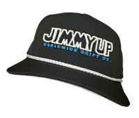 Worldwide Drift Co. Hat - Black & White