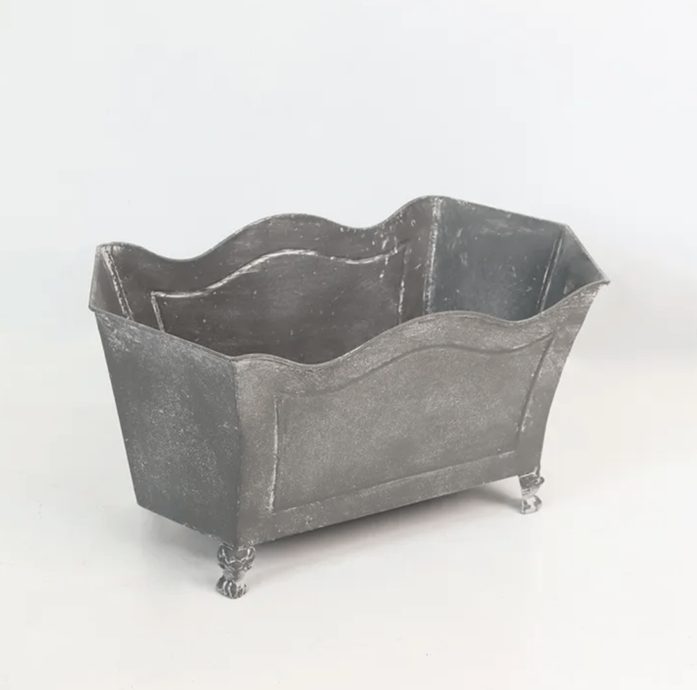 Image of Zinc Footed Planter