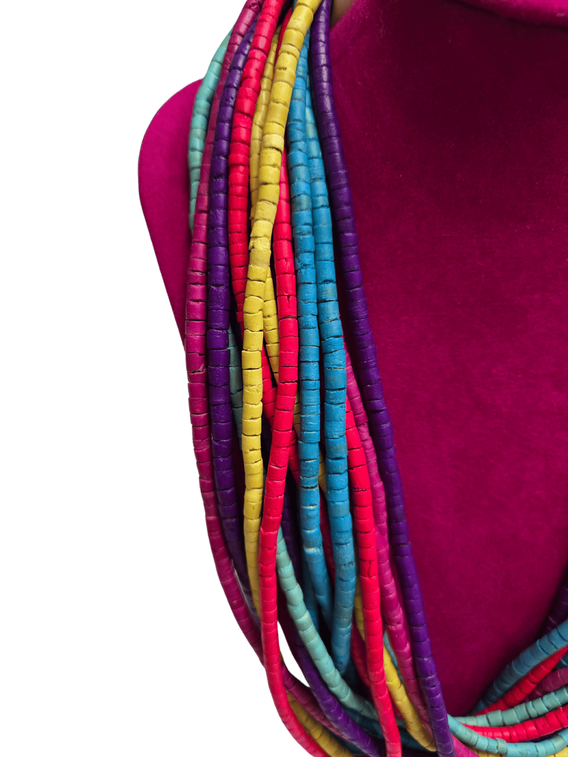 Image of Colorful Beaded Necklace 