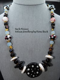 Image 4 of Black & White Beauty Necklace