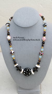 Image 5 of Black & White Beauty Necklace