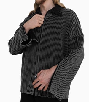 Image of PROTÉMOA - Triple Zip Cardigan