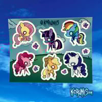 MLP sticker sheet