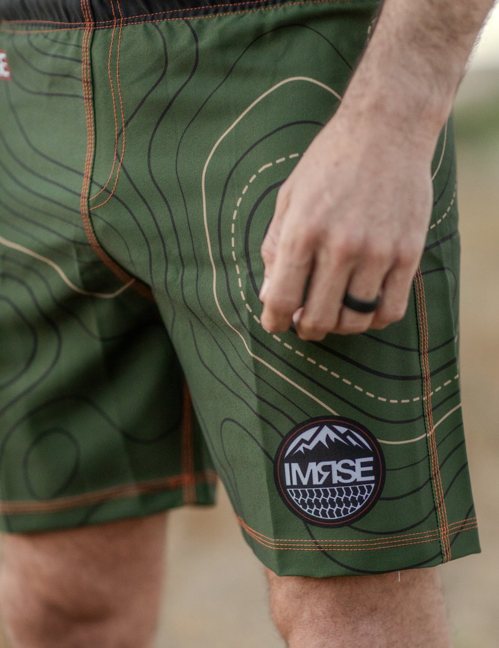 Image of OVRLND Shorts (Olive)