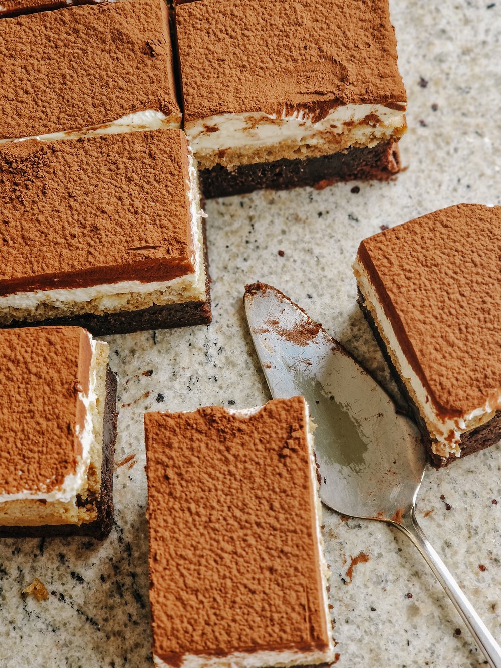 Image of Tiramisu Brownie Slab