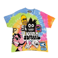 Image 1 of Tye Die Madness Tee Large