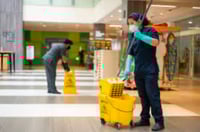 Large business cleaning