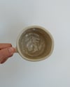 handbuilt scribble mug - slow moments (green)