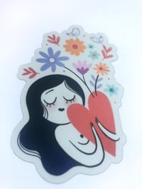 Image 1 of sticker - coeur