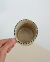 green stripe mug