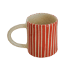 red stripe mug