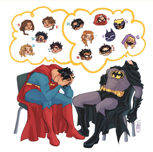 Superbat Tired Dads Shaker Charm