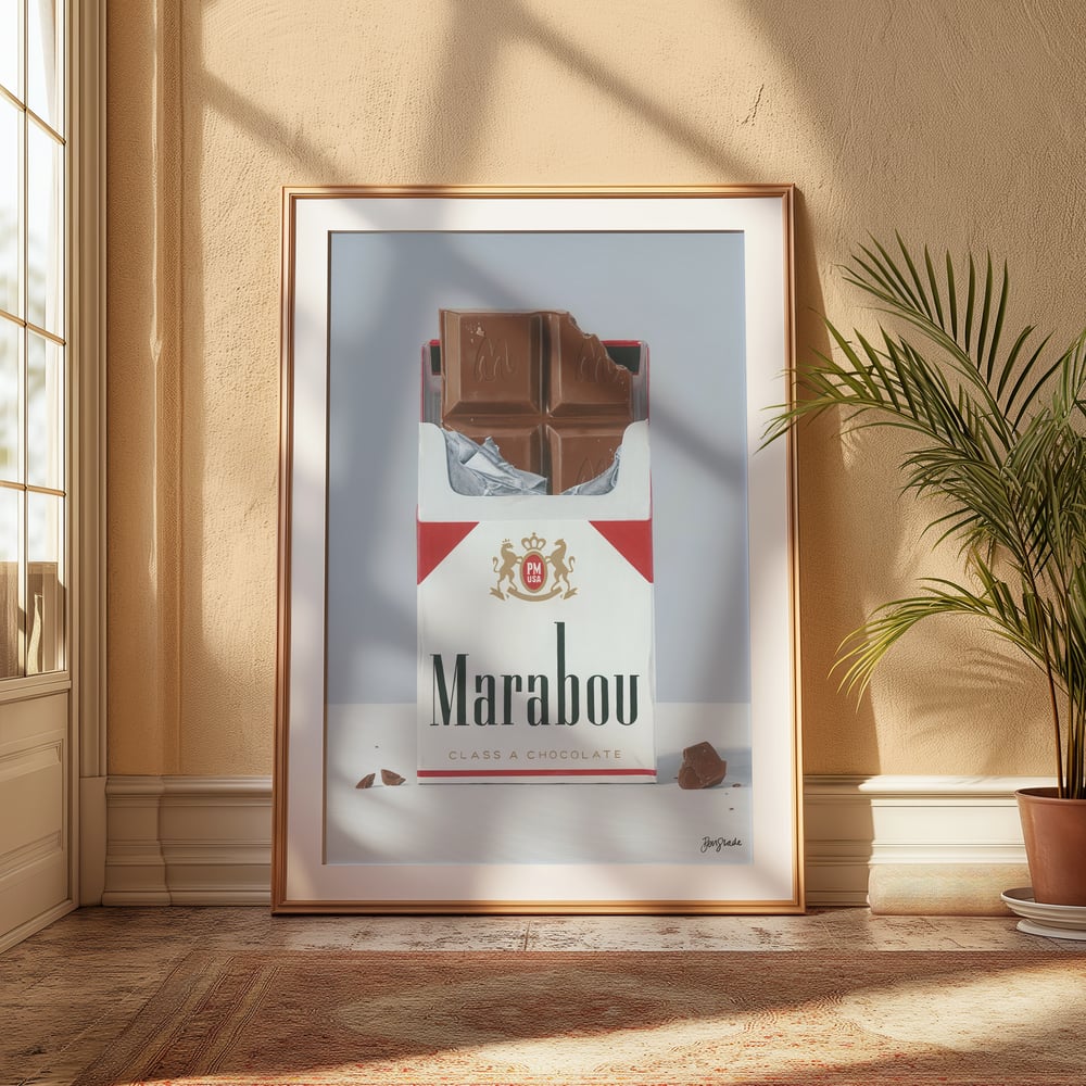 Class A Chocolate Print