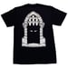 Image of 'PORTCULLIS' T-SHIRT - BLACK