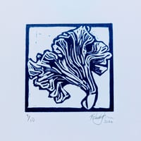 Image 4 of Chanterelle Lino Print