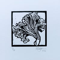 Image 5 of Chanterelle Lino Print