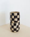 checkered cups