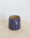 blue stripe cup