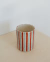 pyjama stripe cup