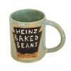 baked bean can mug - light green