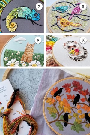 Image of Jessica Long Embroidery Kits