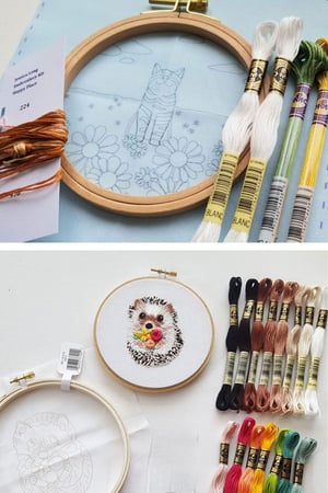 Image of Jessica Long Embroidery Kits