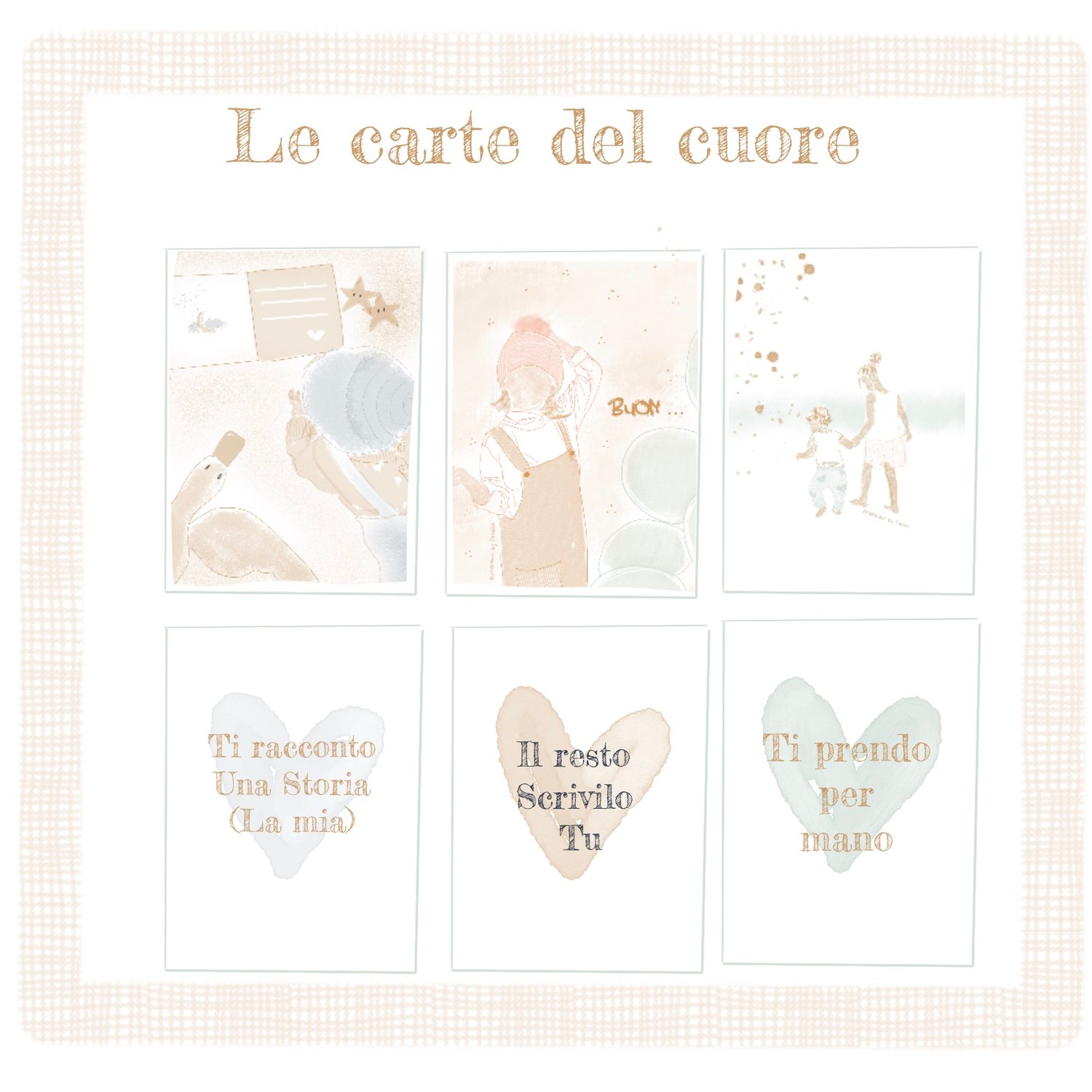Image of Le carte del cuore ( 48 piccole carte + 1 big a sorpresa )
