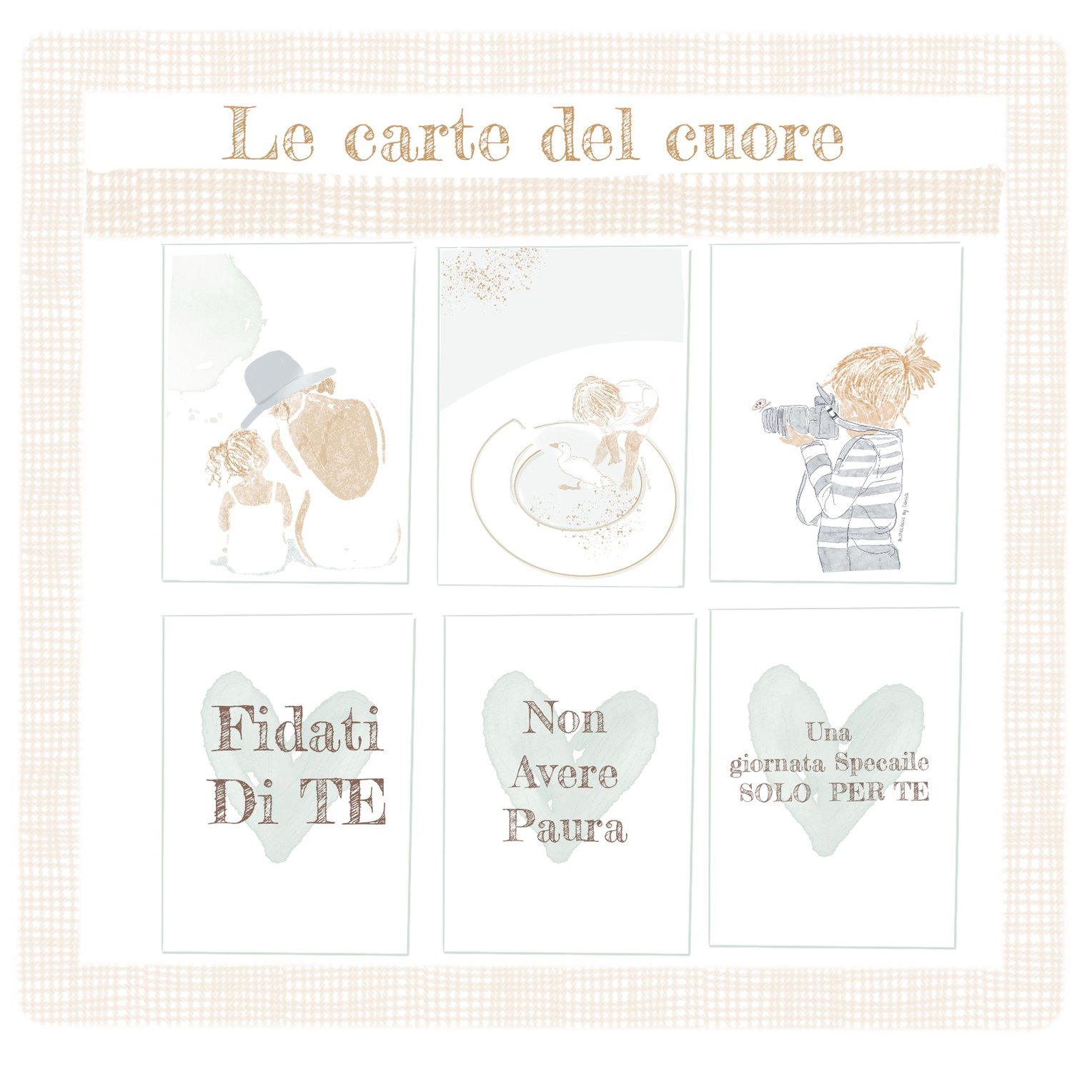 Image of Le carte del cuore ( 48 piccole carte + 1 big a sorpresa )