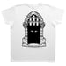 Image of 'PORTCULLIS' T-SHIRT - WHITE