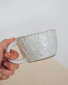 speckled pinch mugs