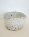 speckled matcha bowl