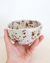 speckled pinch bowl