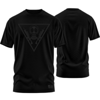 MISSION : INFECT Black on Black T-Shirt