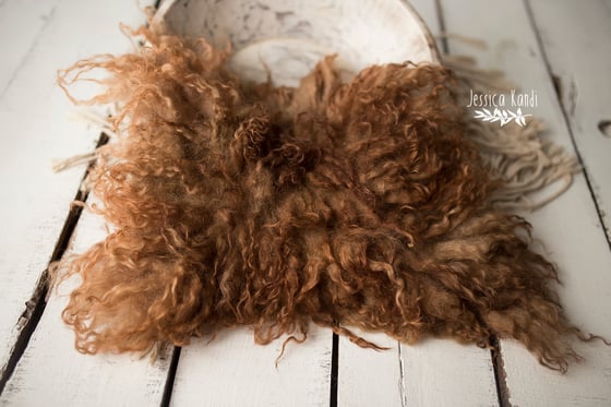 Image of Copper hand felted fur