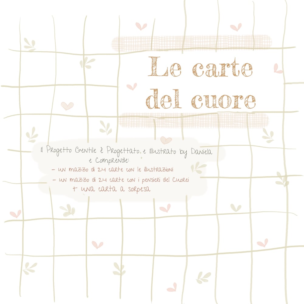 Image of Le carte del cuore ( 48 piccole carte + 1 big a sorpresa )