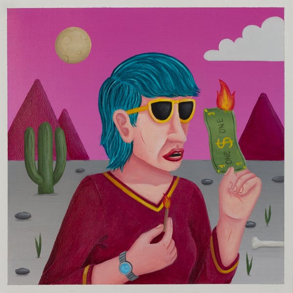 Image of Riccardo Nannini - Burning Money