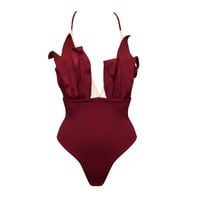 Image 1 of BURGUNDY LILLY SWIMSUIT