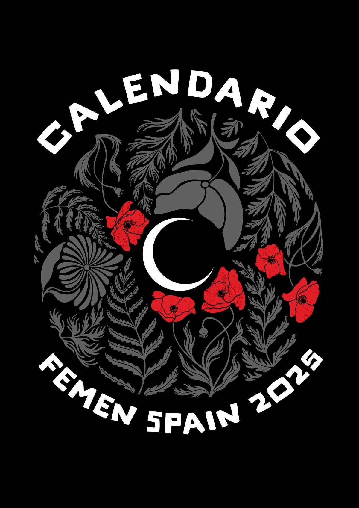 CALENDARIO FEMEN SPAIN 2025