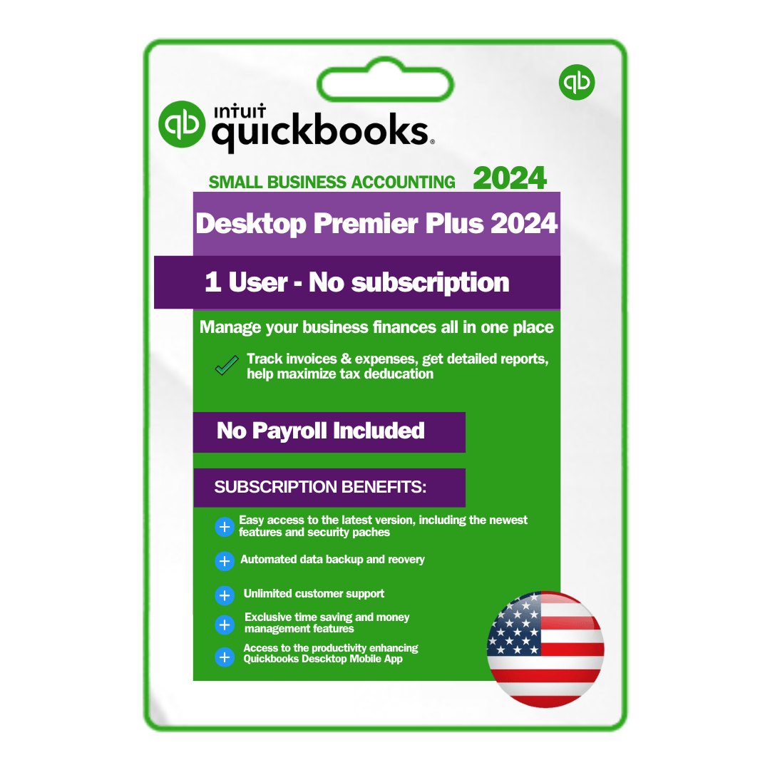 QuickBooks Desktop Premier Plus 2024 lifetime activation quickgreetings