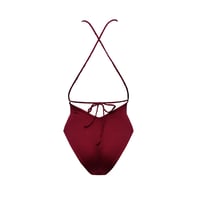 Image 2 of BURGUNDY LILLY SWIMSUIT