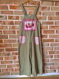 Image 2 of Tomato Vines Fairy Overalls in L-XL