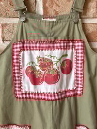 Image 3 of Tomato Vines Fairy Overalls in L-XL