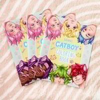 Image 1 of Catboy coloring book 