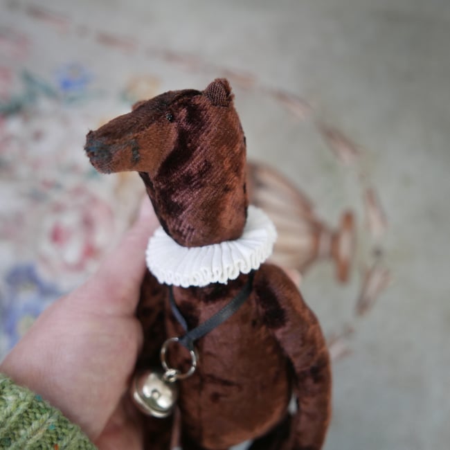 Ezekiel, a tudor bear