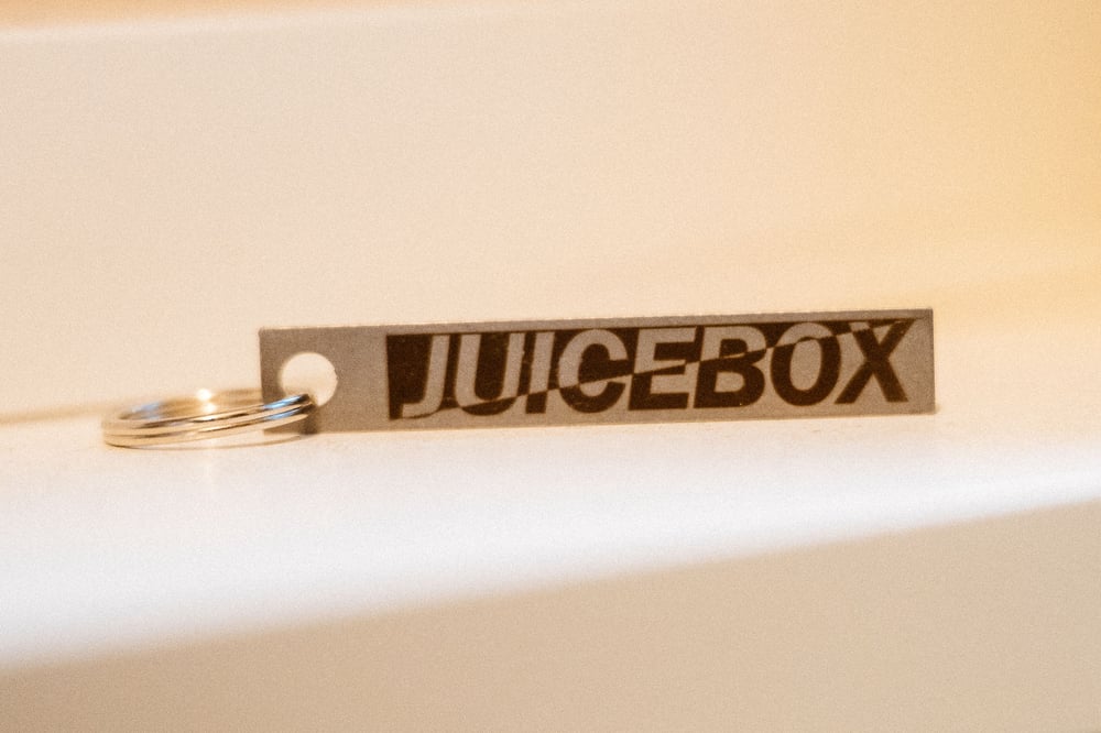 Image of Juicebox Stainless Steel Keyring